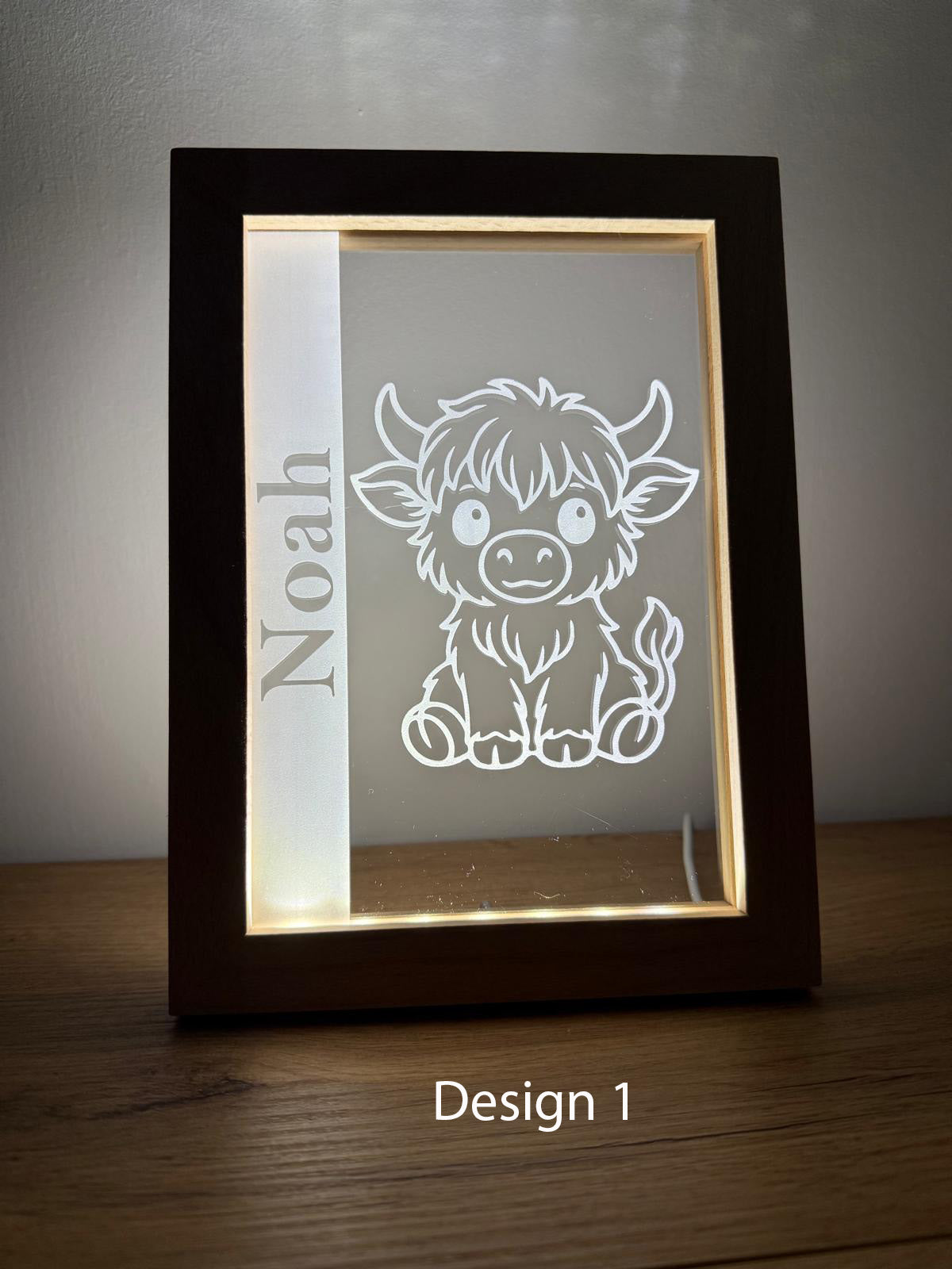 Personalised LED Night Light Picture Frame