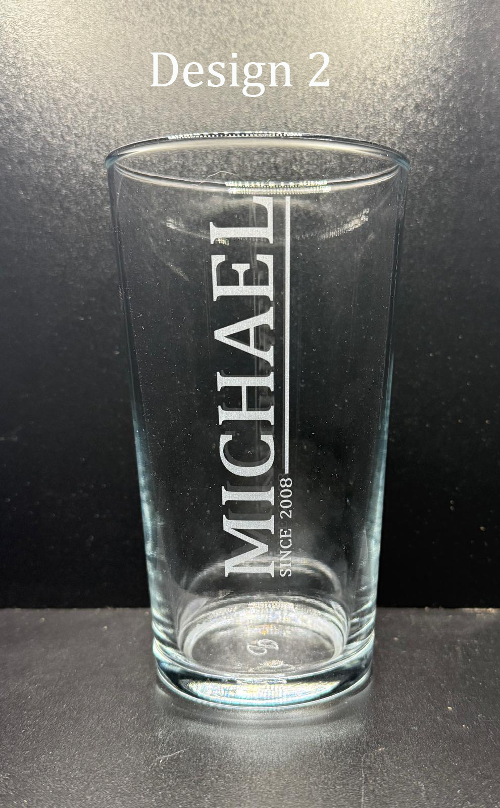 Personalised Monogram Pint Glass