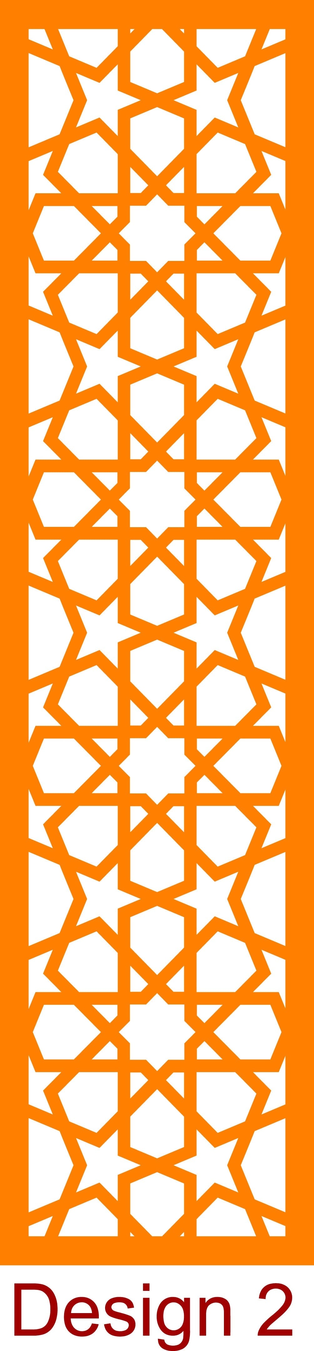 Geometric Wooden Wine Bottle Box, another view