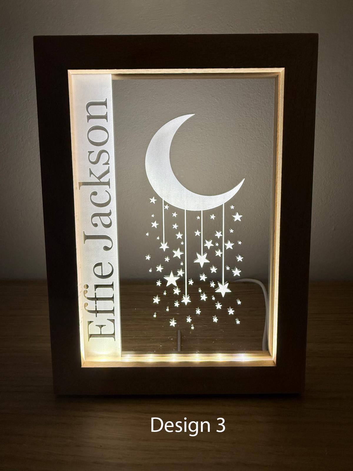 Personalised LED Night Light Picture Frame