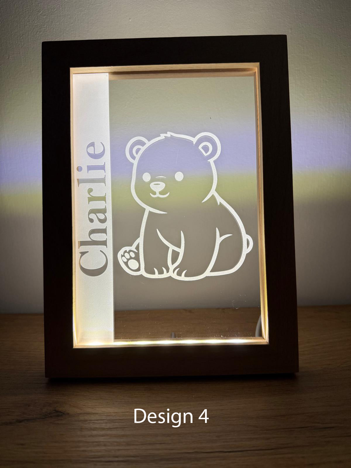 Personalised LED Night Light Picture Frame