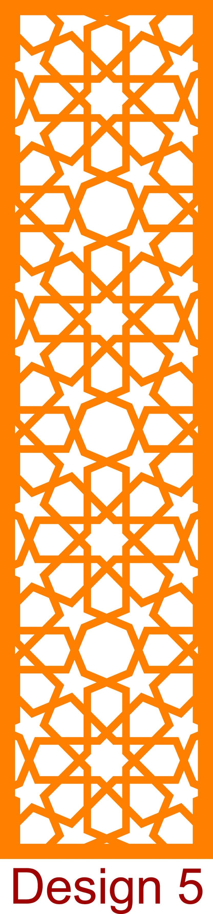 Geometric Wooden Wine Bottle Box, another view