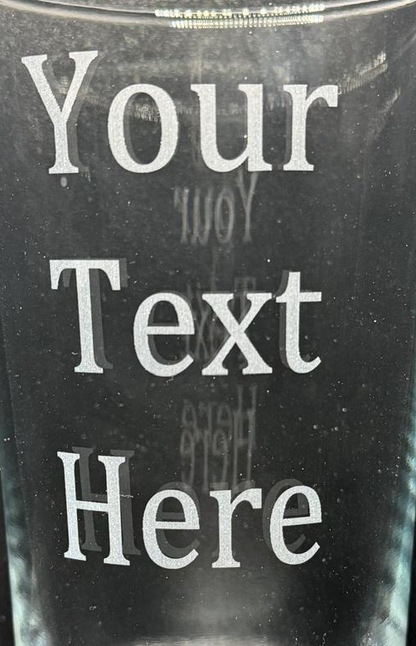 Personalised Monogram Pint Glass