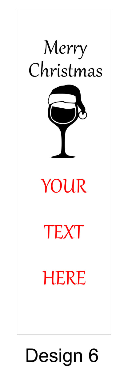 Personalised Wine Box Christmas Gift Thank You Custom Laser Engraved
