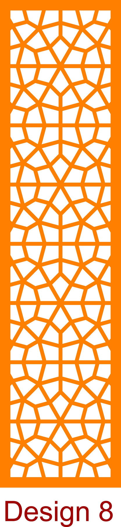 Geometric Wooden Wine Bottle Box, another view