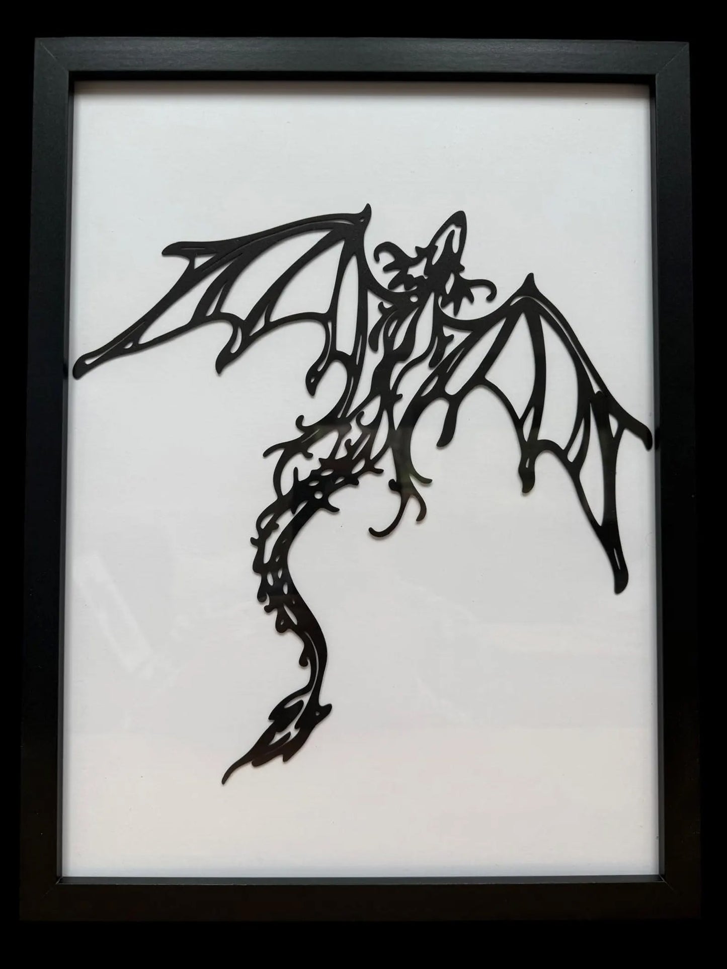 Metal Dragon Wall Art - Decor