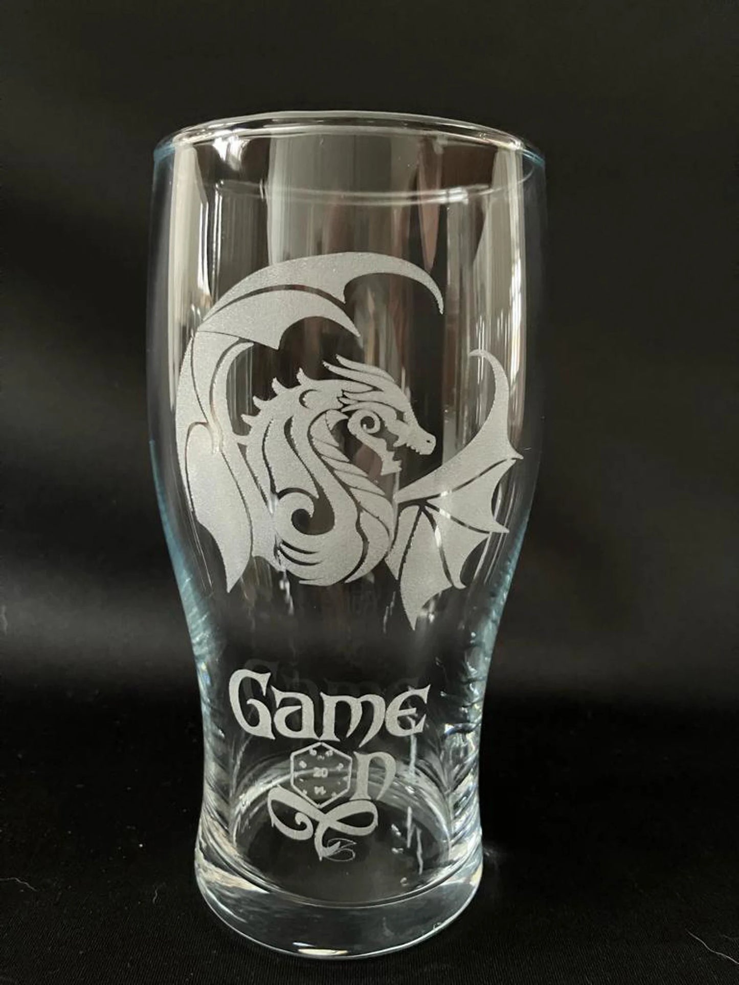 Dungeons and Dragons themed Pint Glass 24 Options