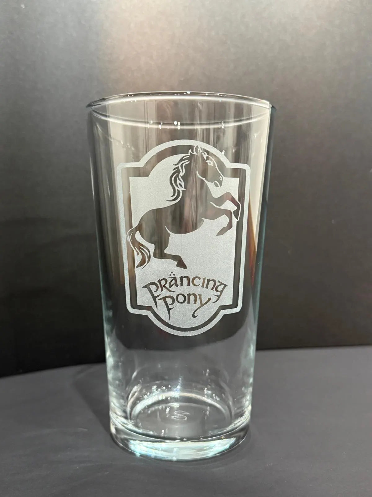 Green Dragon - Engraved Pint Glass