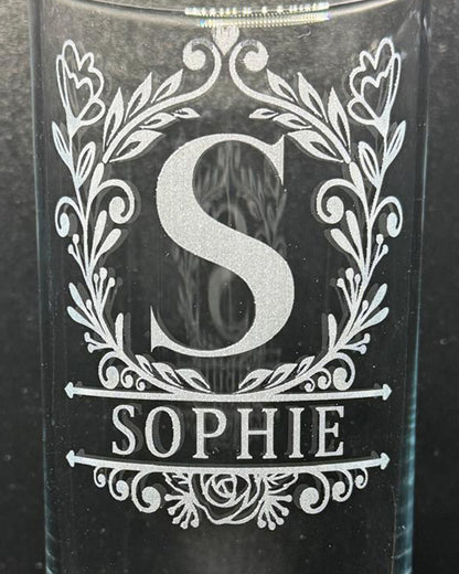 Personalised Monogram Highball Glass