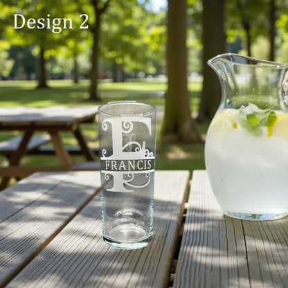 Personalised Monogram Highball Glass