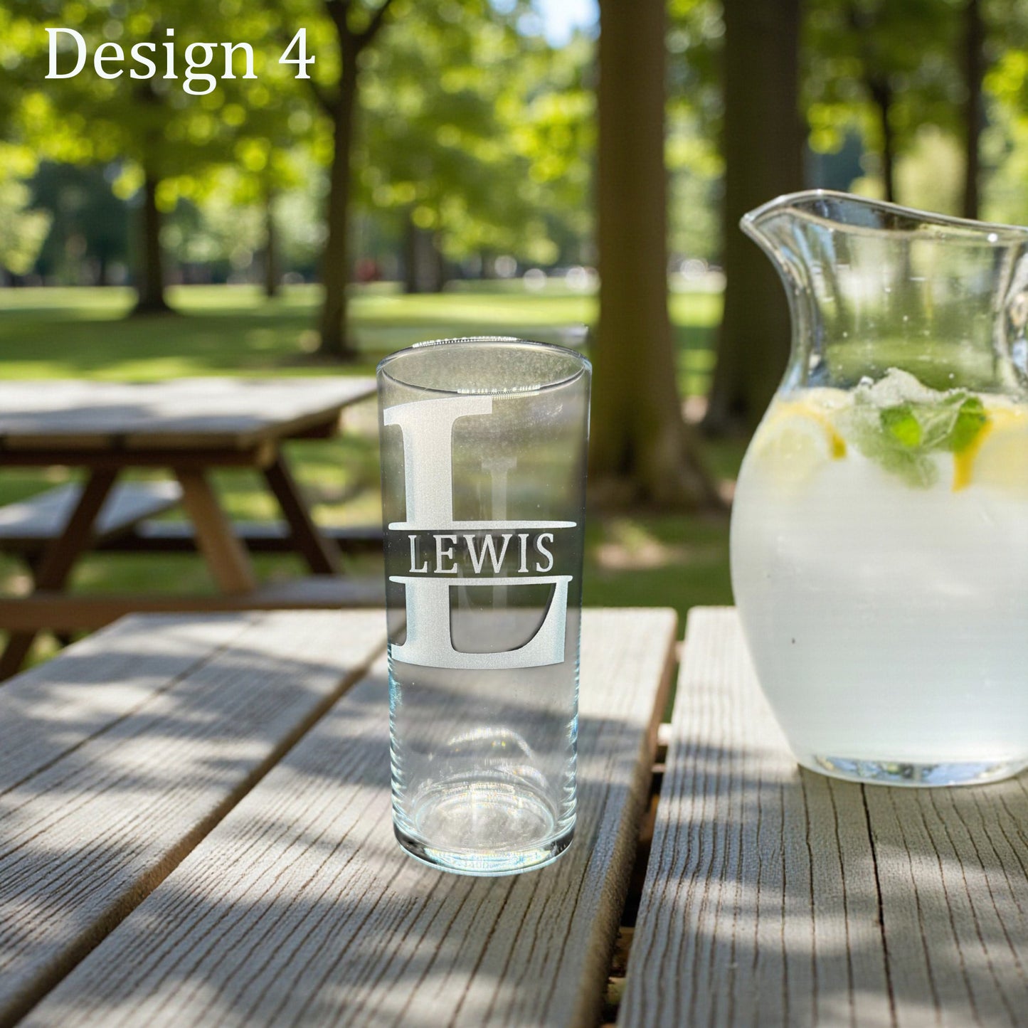 Personalised Monogram Highball Glass