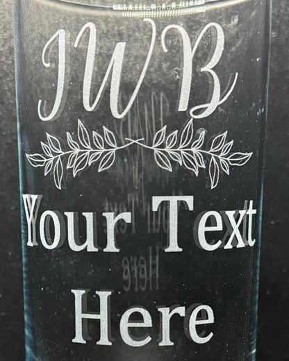 Personalised Monogram Highball Glass