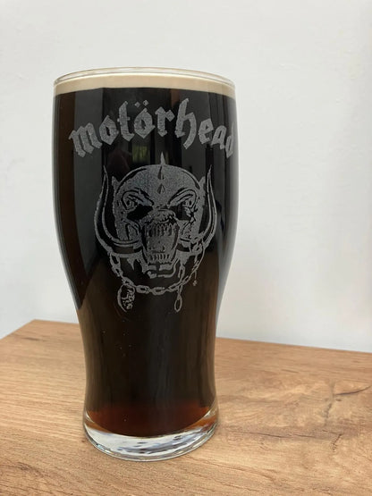 Rock - Pop - K-pop Band Engraved Pint Glasses choose your band - Presentation Box