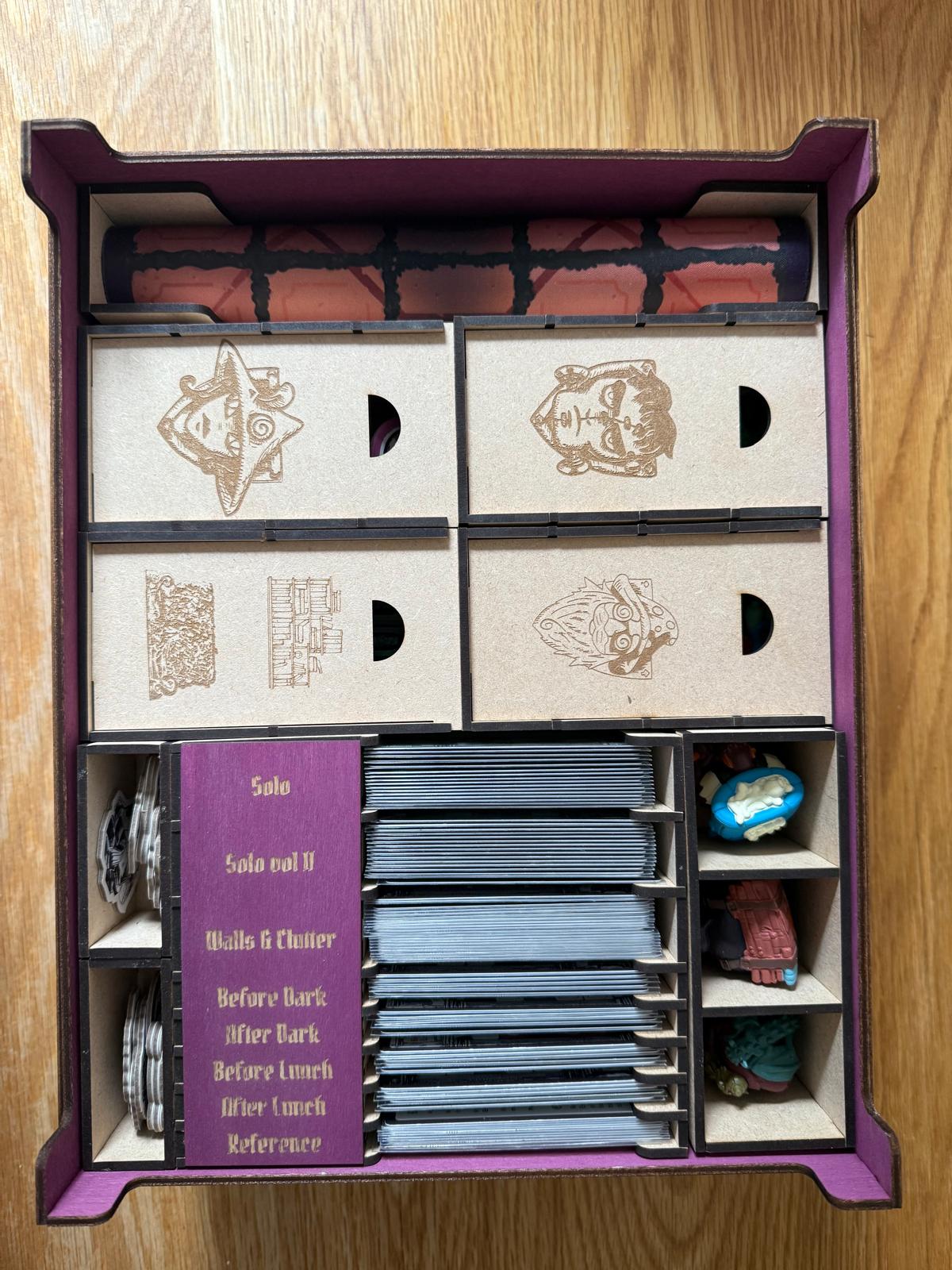 Mythic Mischief Big Box - Original  - 3 x Expansion - Vol 2 - Inserts for everything - Fits Kallax