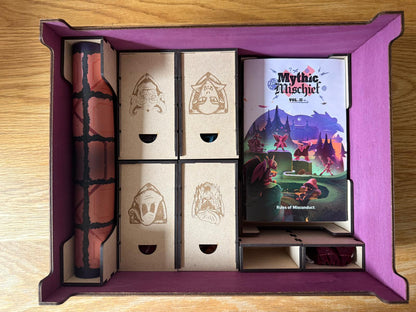 Mythic Mischief Big Box - Original  - 3 x Expansion - Vol 2 - Inserts for everything - Fits Kallax