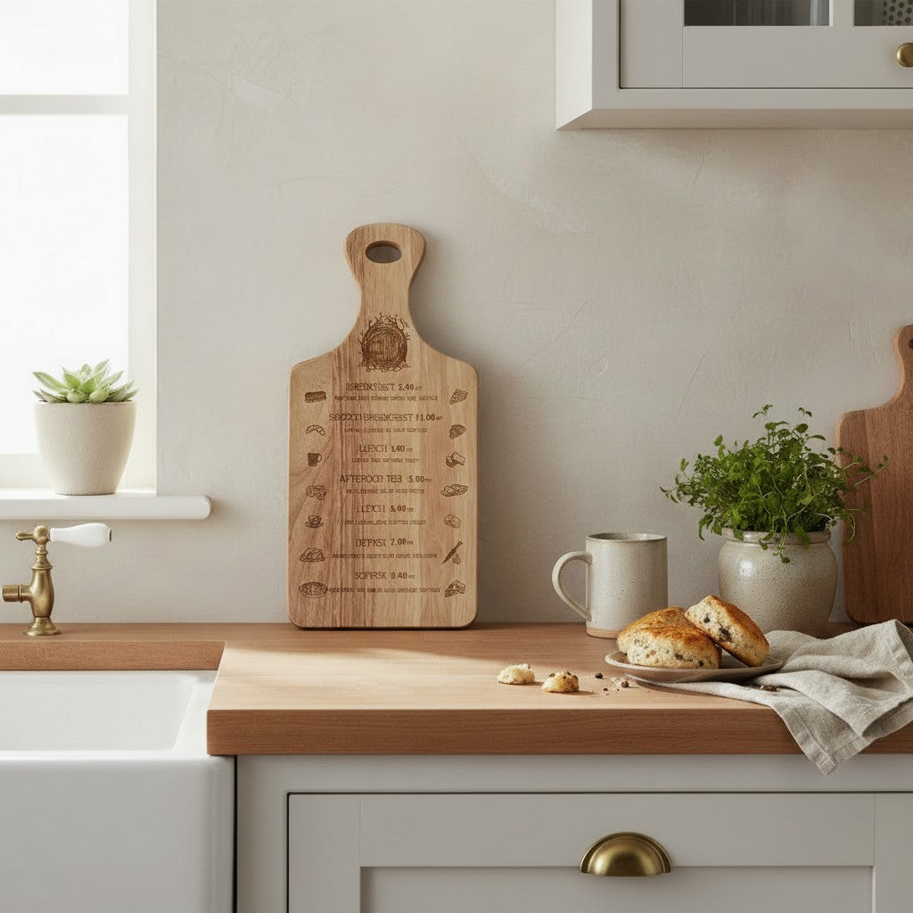 Lord of the Rings inspired 7 Meals Chopping Board