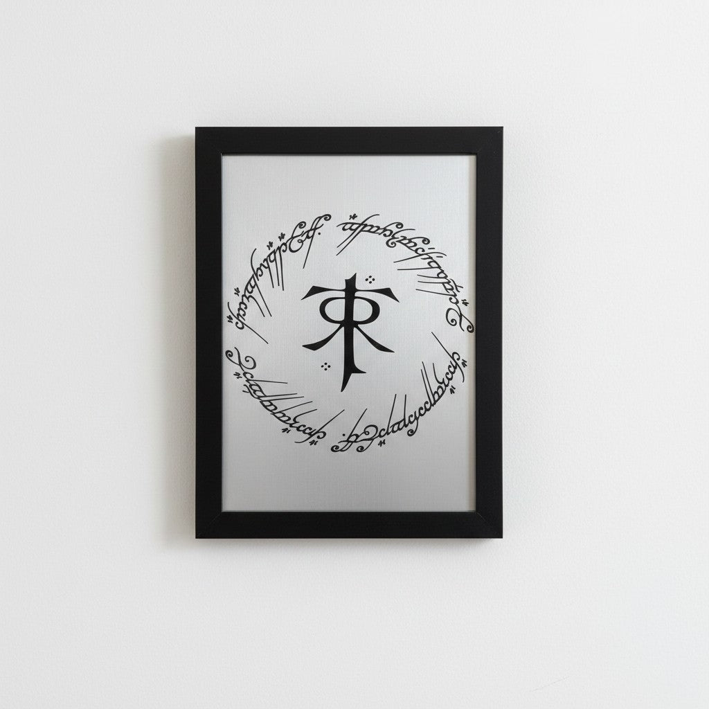 Lord of the Rings themed - Engraved acrylic pictures