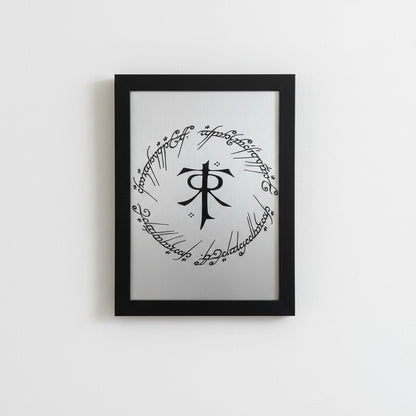 Lord of the Rings themed - Engraved acrylic pictures