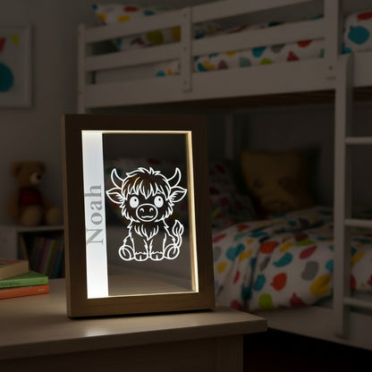 Personalised LED Night Light Picture Frame