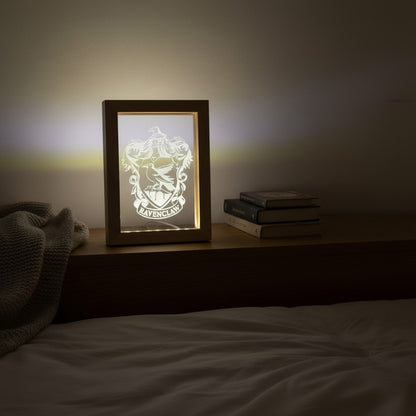 LED Picture Frame - Harry Potter inspired - House Shields
