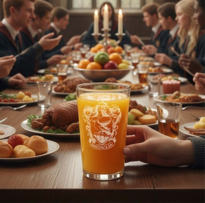 Ravenclaw Shield - Harry Potter - Engraved Pint Glass - Presentation Box