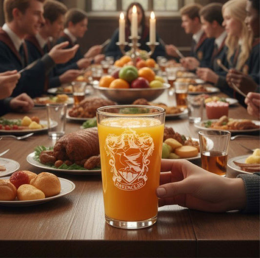 Ravenclaw Shield - Harry Potter - Engraved Pint Glass - Presentation Box