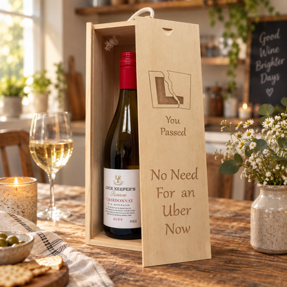 Personalised Wine Box Special Occasions Graduation Driving Test New Home Retirement Thank You
