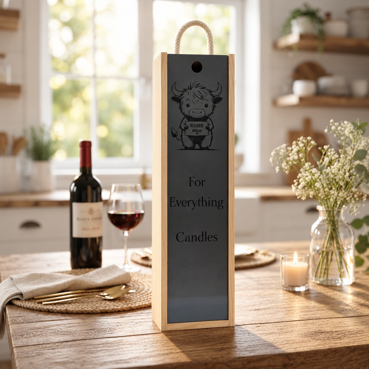 Personalised Wine Box Special Occasions Graduation Driving Test New Home Retirement Thank You