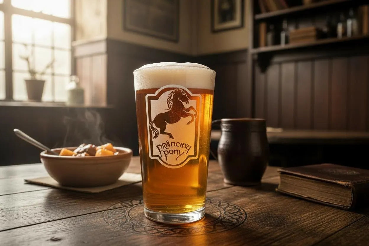 Prancing Pony - Engraved Pint Glass