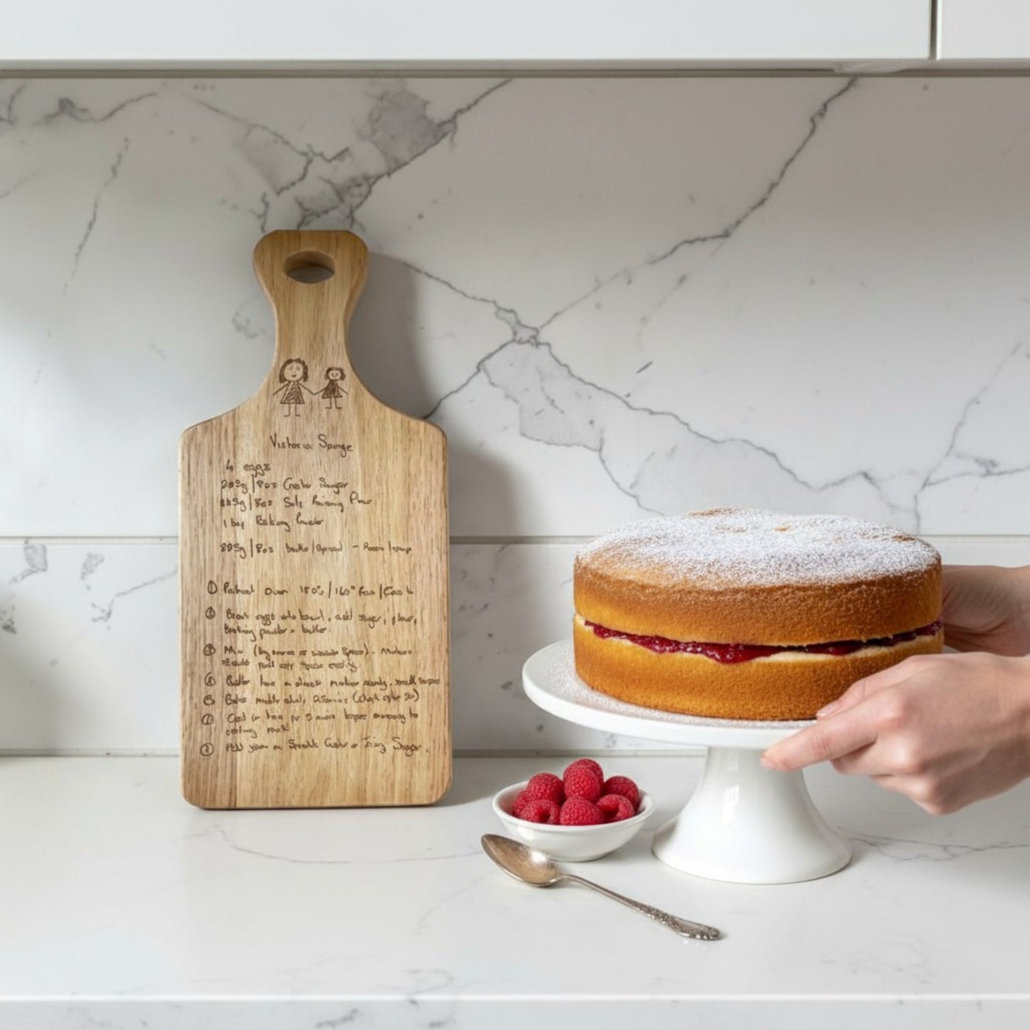 Personalised - Recipe Chopping Board.
