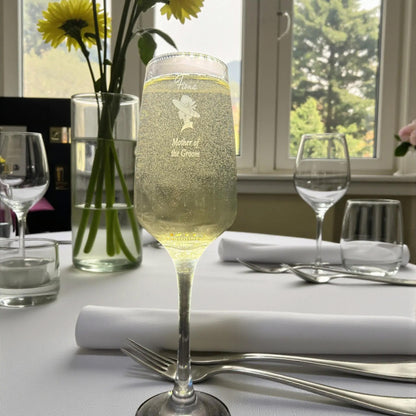 Engraved Wedding Glasses, Personalised Wedding Party Favours
