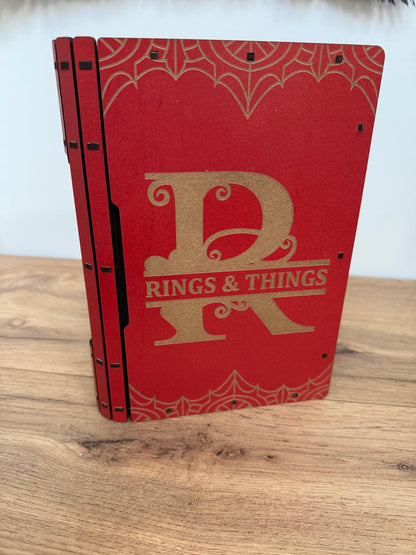 Sliding book Box Large