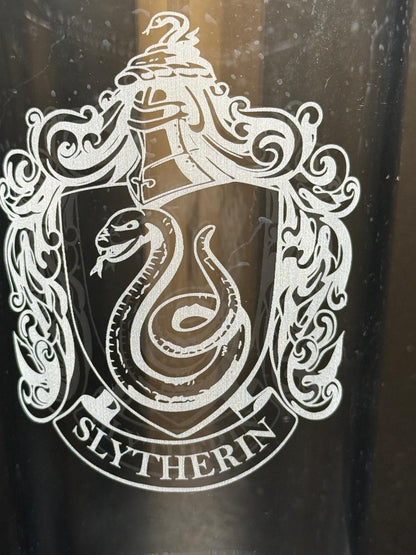 Slytherin Shield - Harry Potter - Engraved Pint Glass - Presentation Box