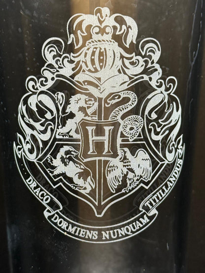 Hogwarts Shield - Harry Potter - Engraved Pint Glass - Presentation Box