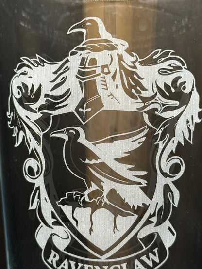 Ravenclaw Shield - Harry Potter - Engraved Pint Glass - Presentation Box