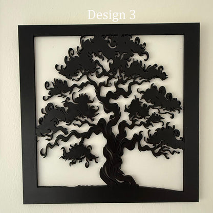 Tree of Life 3D - Wooden Art - Choice of 3 designs