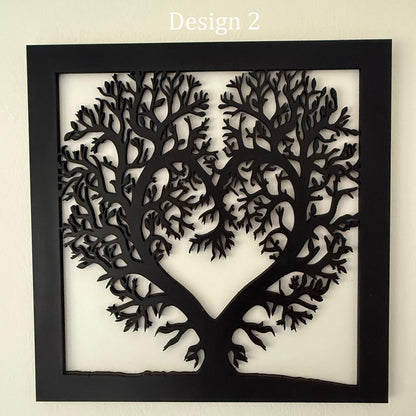Tree of Life 3D - Wooden Art - Choice of 3 designs