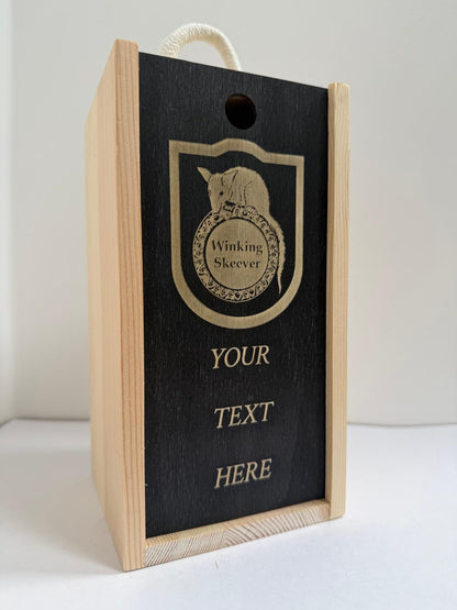 Winking Skeever Inn - Elder Scrolls Themed - Engraved Pint Glass - Presentation Box