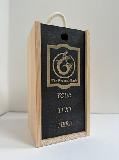 The Bee and Barb Inn - Elder Scrolls Themed - Engraved Pint Glass - Presentation Box