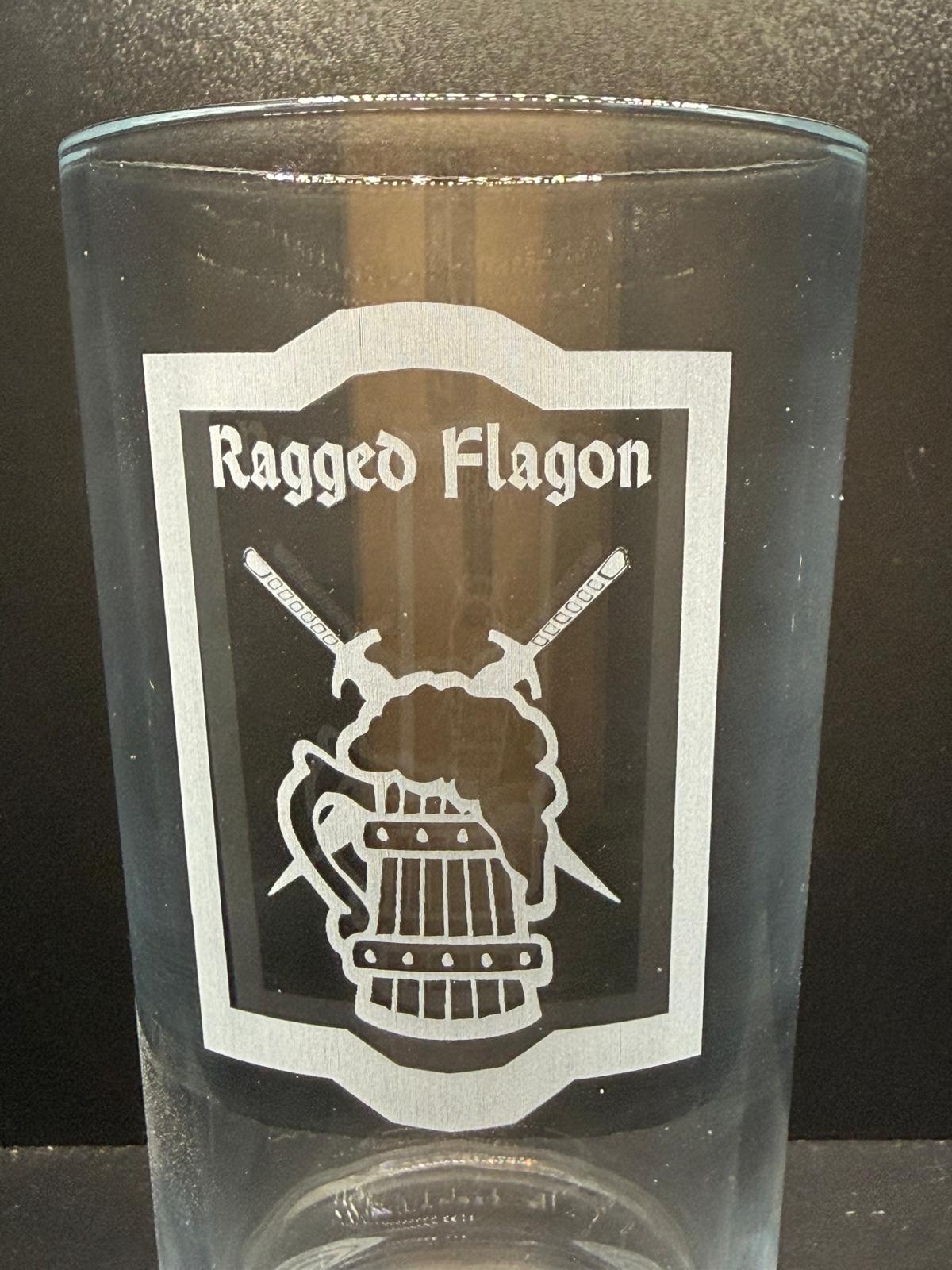 Ragged Flagon Inn - Elder Scrolls Themed - Engraved Pint Glass - Presentation Box