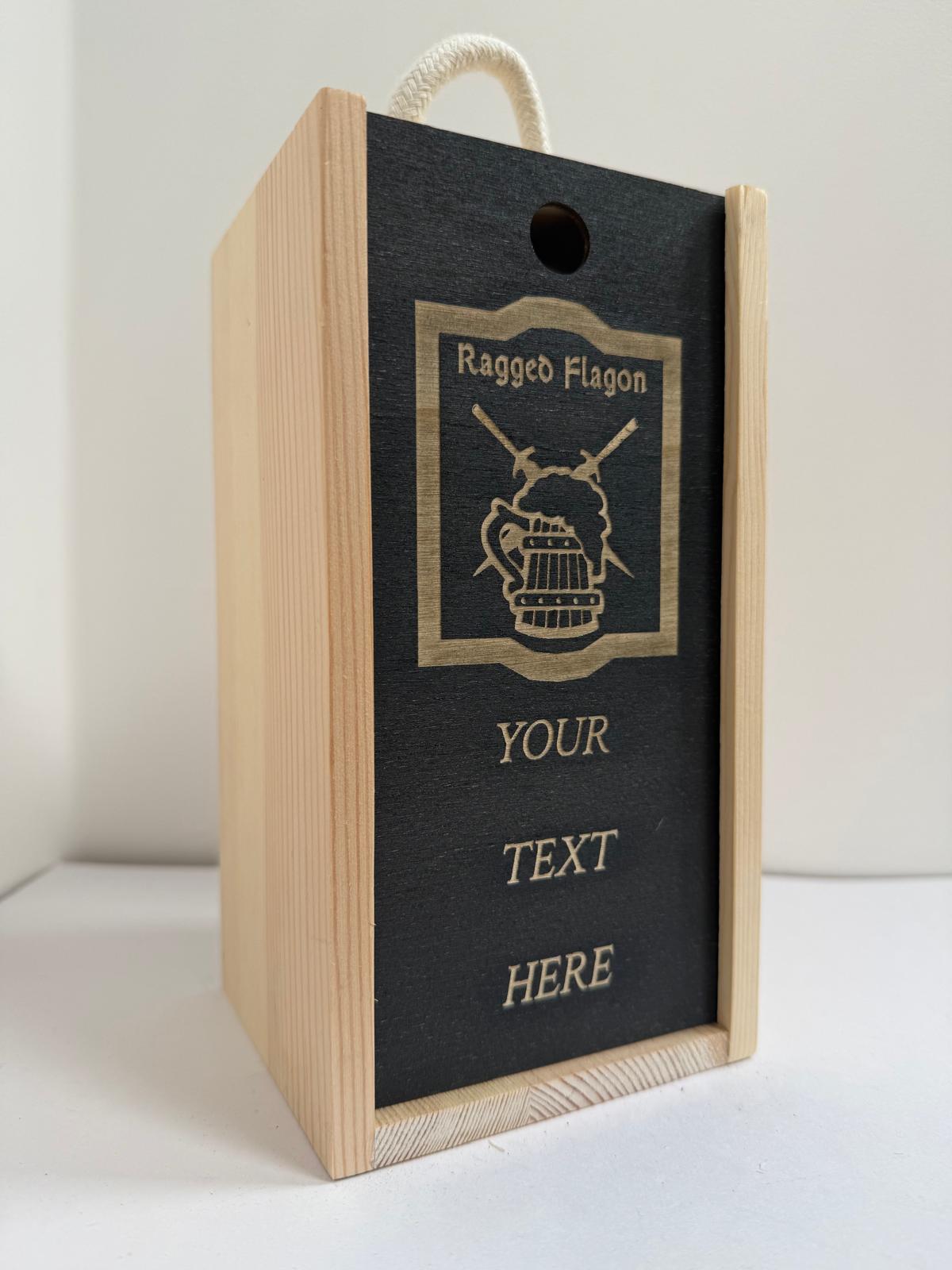 Ragged Flagon Inn - Elder Scrolls Themed - Engraved Pint Glass - Presentation Box