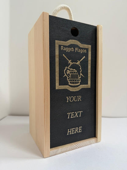 Ragged Flagon Inn - Elder Scrolls Themed - Engraved Pint Glass - Presentation Box