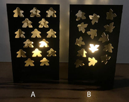 Meeple themed T-light Holder