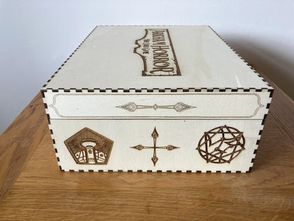 TRIPLE SIZE - Token and Components - Complete Storage Solution and Extender (sold separately) for Arkham Horror "The Card Game".