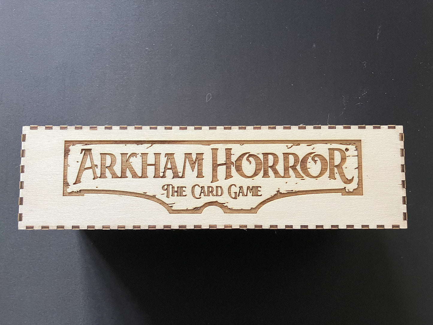 ARKHAM HORROR - SINGLE - Complete Storage solution Single Storage Box "The Card Game". with Choice of colours