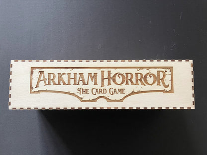 ARKHAM HORROR - SINGLE - Complete Storage solution Single Storage Box "The Card Game". with Choice of colours