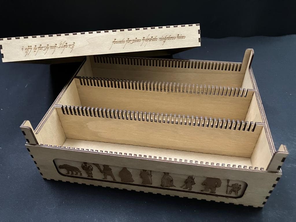 Lord of the Rings - Triple Storage Box with optional extender (sold separately) - Sleeved