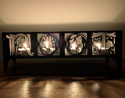 Root Board Game themed T-light holder