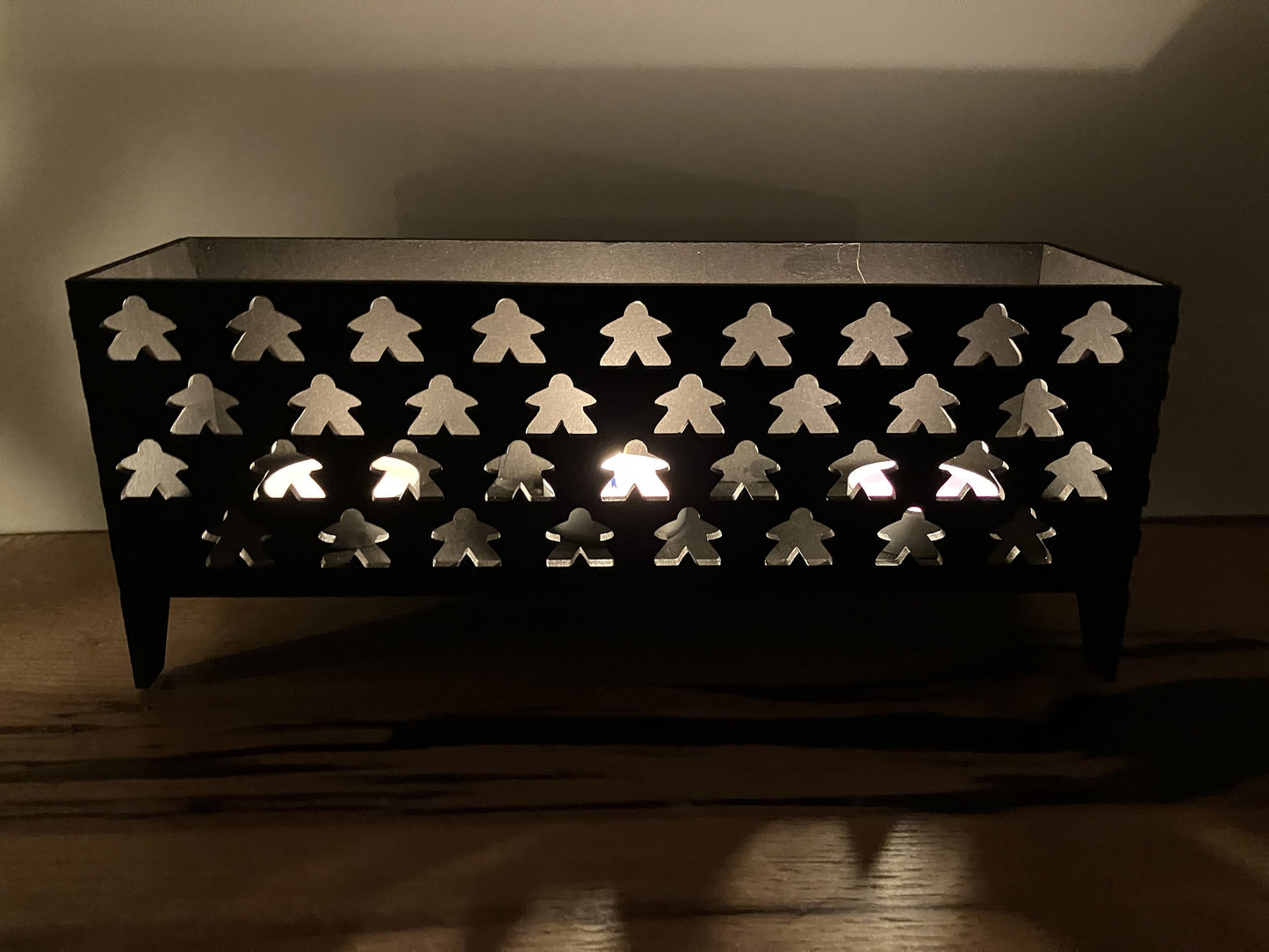 Meeple Themed T-Light Holder