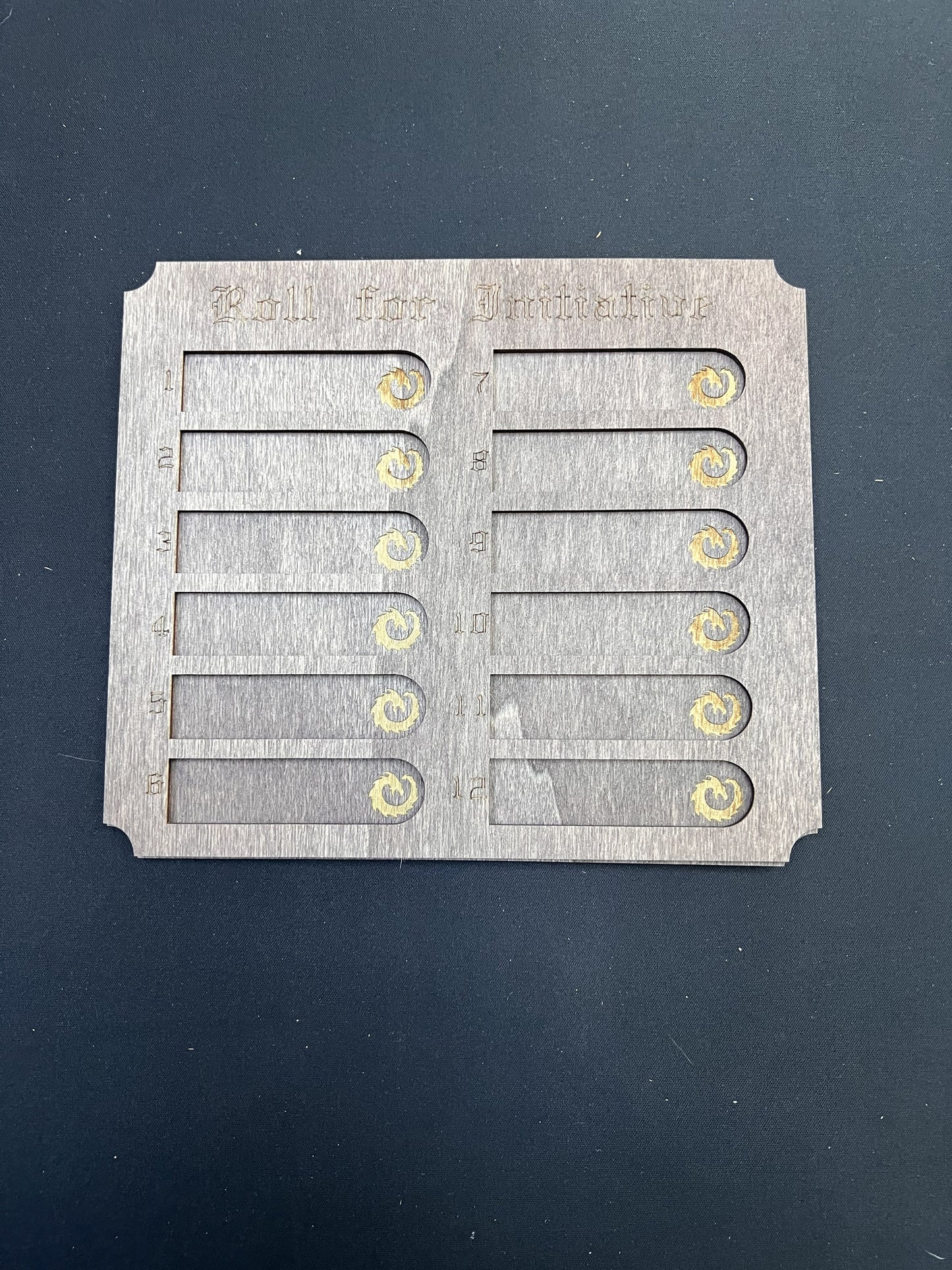 D&D Roll for Initiative tracking board